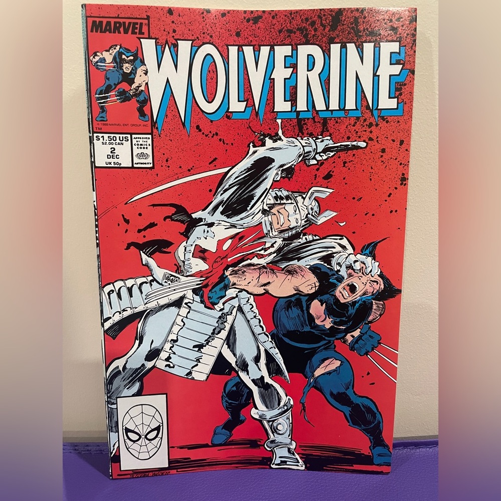 Marvel Wolverine Vol. 1, Comic 2, December 1988